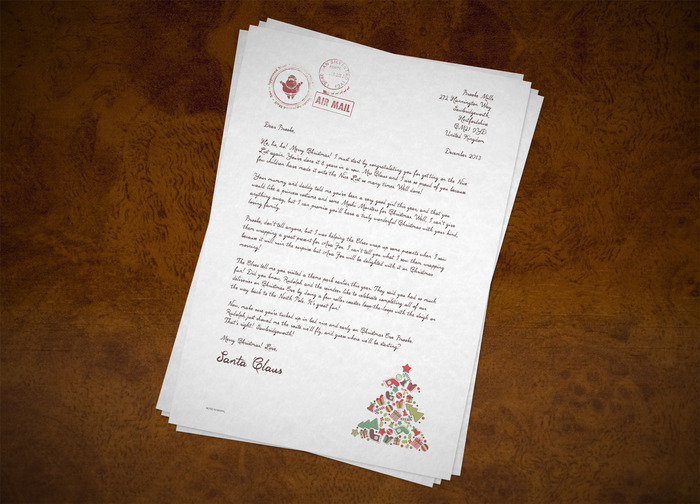 Saver e-Letter - Available for convenient home printing Saver e-Letter of My Letter From Santa Claus Ltd Yule Lodge, 22 Yewlands - Photo 1 of 2 Saver e-Letter - Available for convenient home printing Saver e-Letter of My Letter From Santa Claus Ltd Yule Lodge, 22 Yewlands - Photo 1 of 2