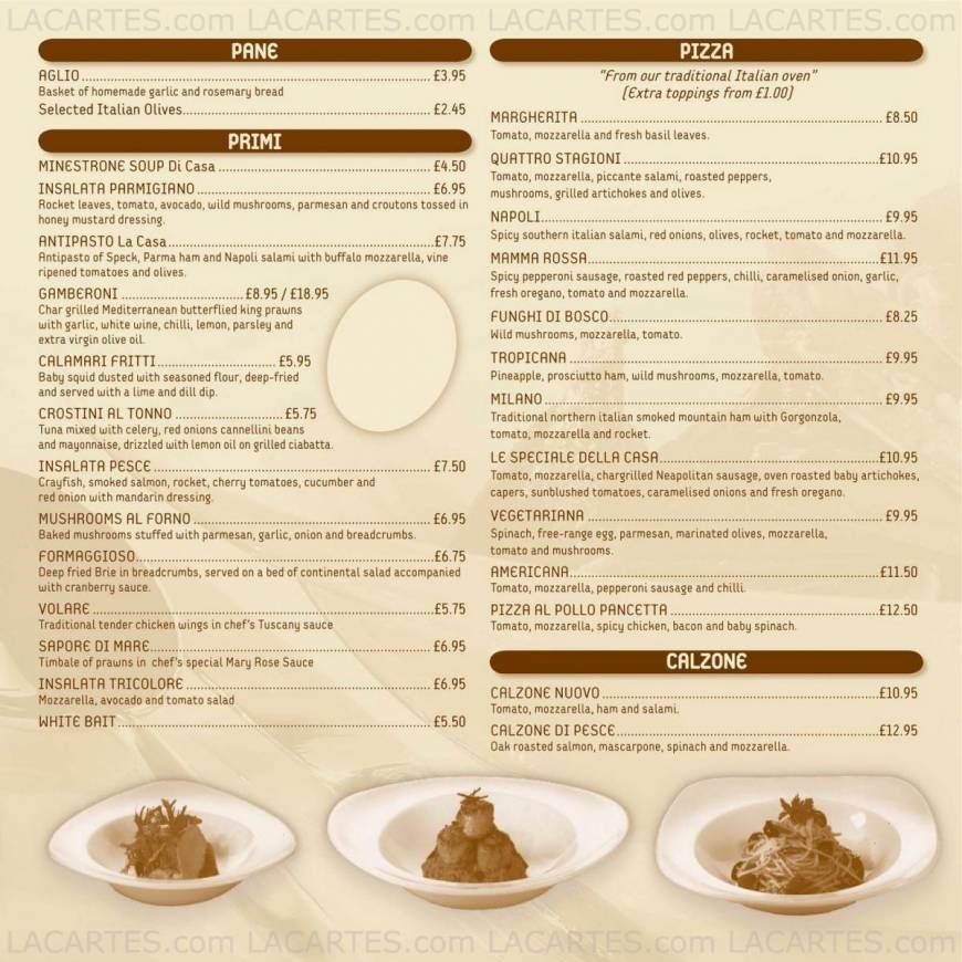  Pricelists of Nuovo Restaurant Buckhurst Hill 79 Queens Road         - Photo 2 of 5