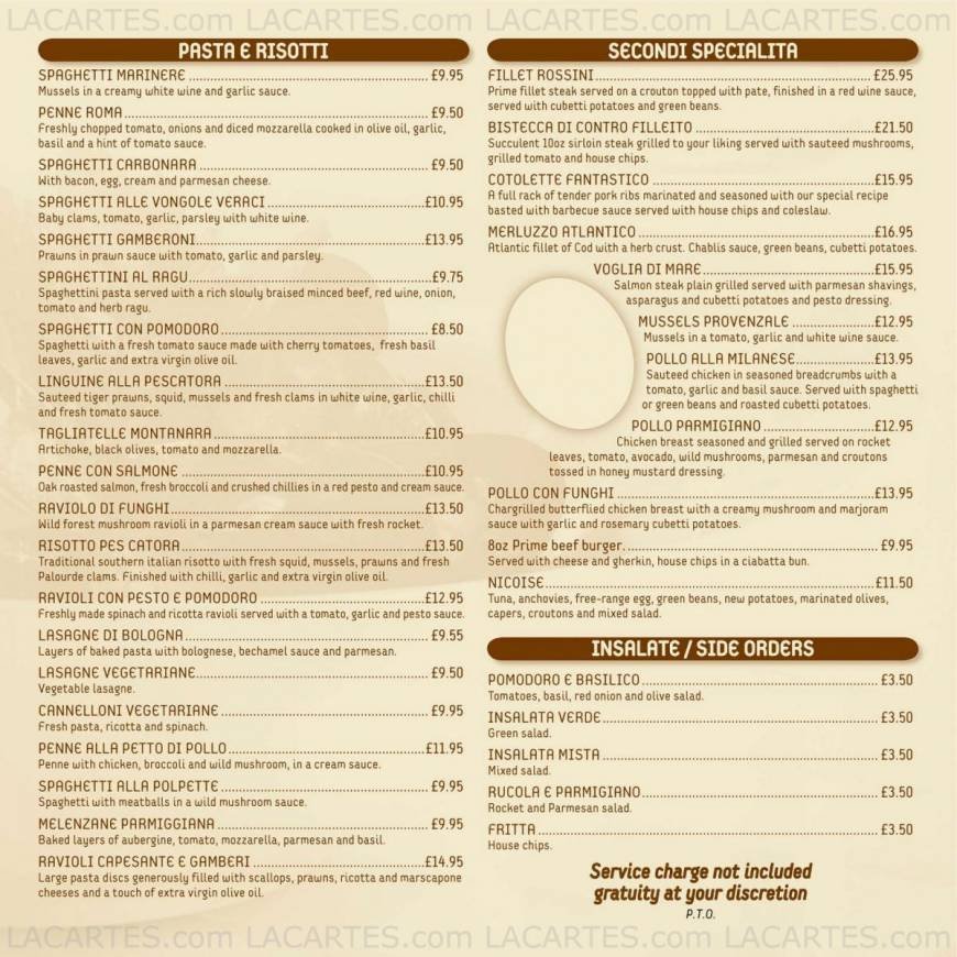  Pricelists of Nuovo Restaurant Buckhurst Hill 79 Queens Road         - Photo 3 of 5