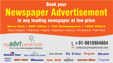 Best Ad Booking Agency - Myadvtcorner, noida