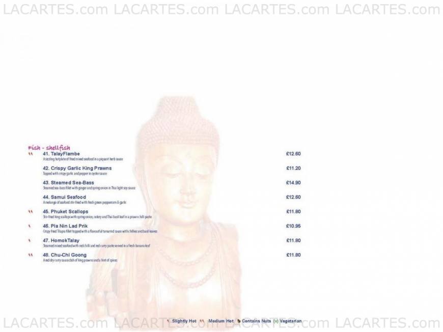  Pricelists of Nakhon Thai - Royal Docks Waterfront Studios, 1 Dock Road - Photo 4 of 19