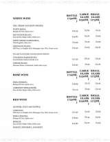 Menus & Prices, Richard the First, Greenwich