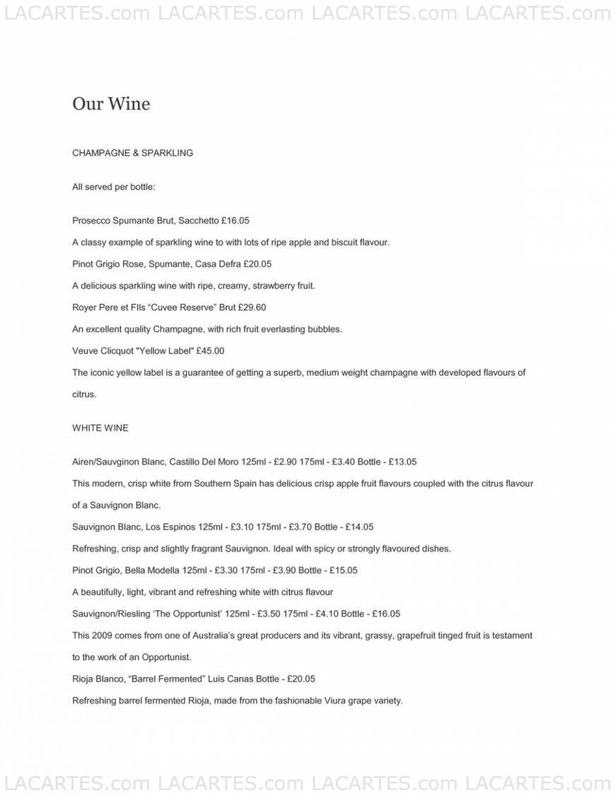  Pricelists of The Pelton Arms 23-25 Pelton Road - Photo 7 of 9