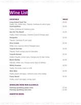 Menus & Prices, Marble Restaurant, Woolwich