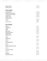 Menus & Prices, Marble Restaurant, Woolwich