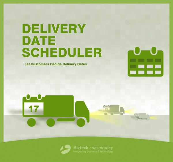 Magento Delivery Date Time Extension