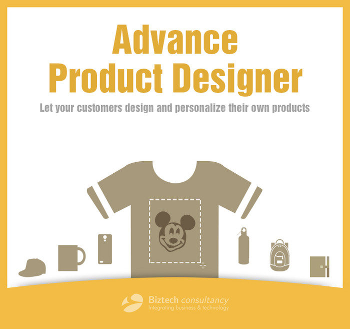 HTML5 Online Product Designer Extension