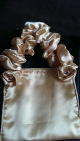 MANUAL SILKY SATIN / FABRIC AUSTRIAN BLINDS
