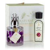 Natural Elements Fragrance Lamp Gift Set - Orchid Petals