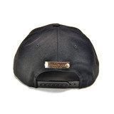 CALI - Blue Acrylic letters on Black Snapback Hat