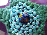 Purple Star Brooch