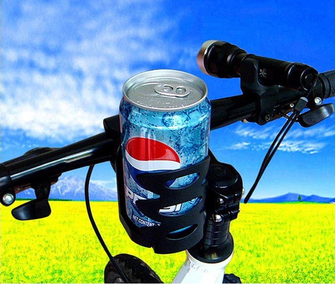 Bicycle Bike Cycling Cup Can Bottle Expandable Handlebar Mount Holder