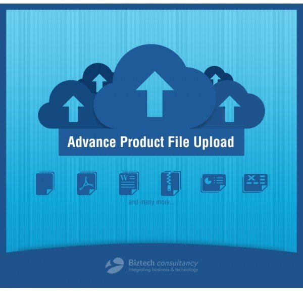 Advance Product File Upload Extension