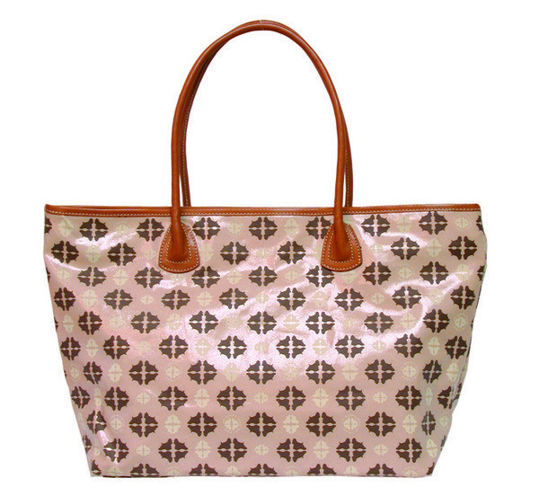 JULES monogram rose/brun
