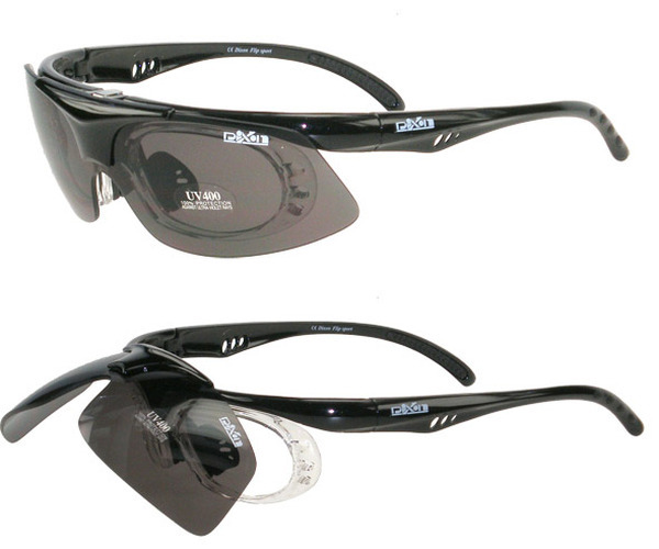 Sports Eyewear that can be glazed with your own prescription.