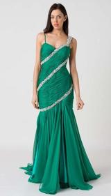 E116 MESMERIZING SWEETHEART FORMAL GOWN - JADE