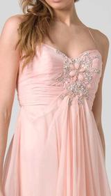 E204 CLASSIC STYLE WITH MODERN FLAIR FORMAL GOWN - PINK