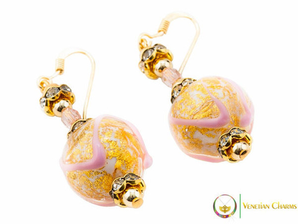 Aida Earrings - Rose & Gold Aida Earrings - Rose & Gold