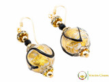Aida Long Necklace Set - Black, Gold and Grey