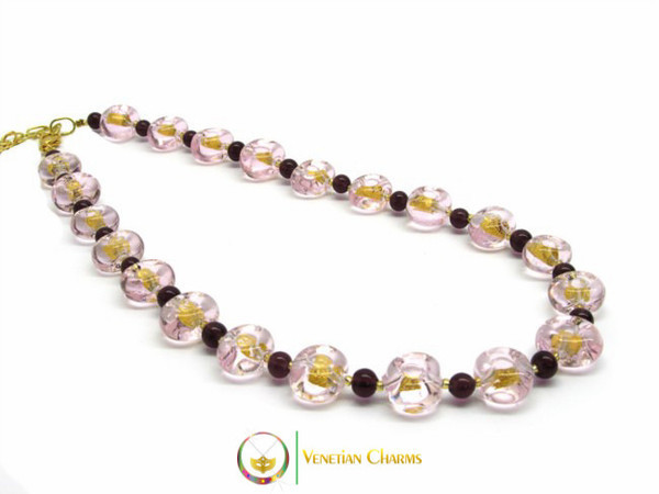 Amai Necklace - Pink