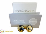 Clip Earrings Medium - Gold & Black