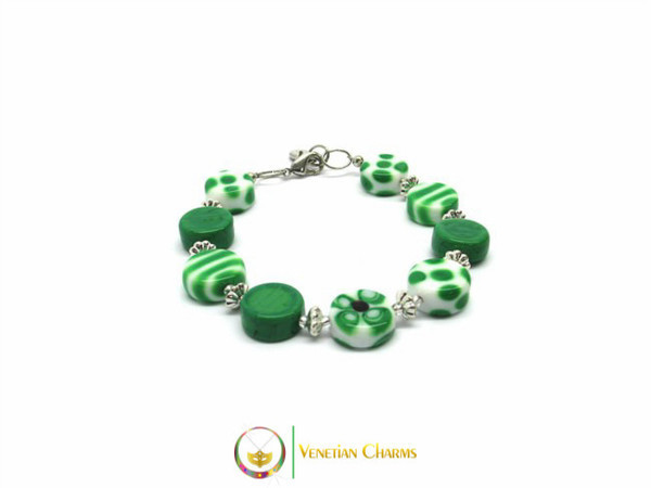 Murano Glass Bracelet - Green
