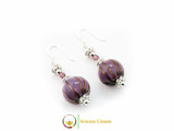 Perlage 2 Pendant Necklace Set - Pink & Purple