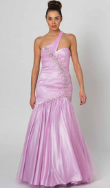 E407 MERMAID DREAM DRESS ORCHID