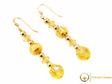 Perlage Necklace Set - Gold & Clear