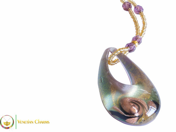 Teardrop Pendant - Green Teardrop Pendant - Green