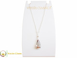 Teardrop Pendant - White