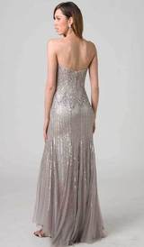 RC201 SPECTACULAR SPARKLY GLAMAZON GOWN SILVER
