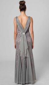 RC202 GLITTERY AND CHIC GLAMOUR GOWN DUSTY PINK