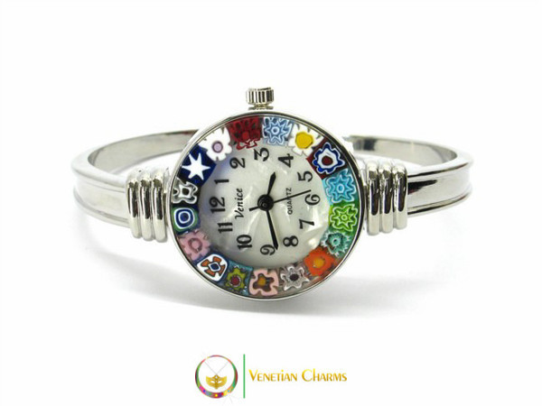 Rialto Bangle Watch - Chrome