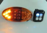 Bicycle Turn Signals LED Laser Bike Lights Wireless Rear Indicator