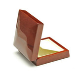 Mahogany Wooden Gift Box for Pendant or Drop Earrings