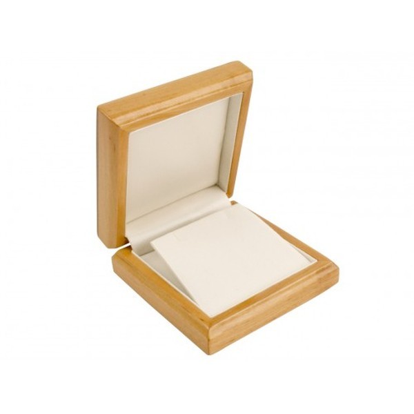 Maple Wooden Gift Box for Pendant or Drop Earrings