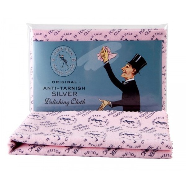 Town Talk Anti-Tarnish Silver Polishing Cloth, 30cm x 45cm