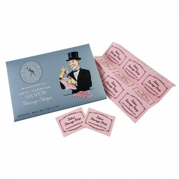 Town Talk Wonderful Ant-Tarnish Silver Storage Strips (Pack of 36)
