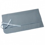Town Talk Superior 7-Piece Silver Cutlery Storage Roll (26cm) - Silver Blue