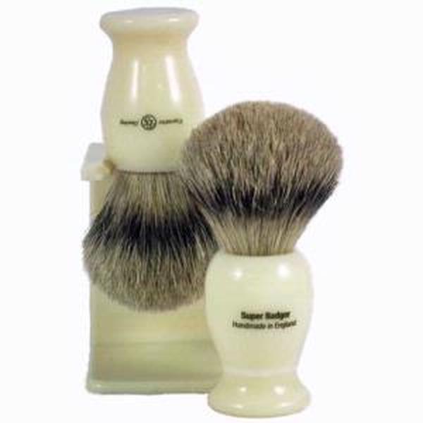Executive Shaving English Made Super Badger Hair Cream Shaving Brush