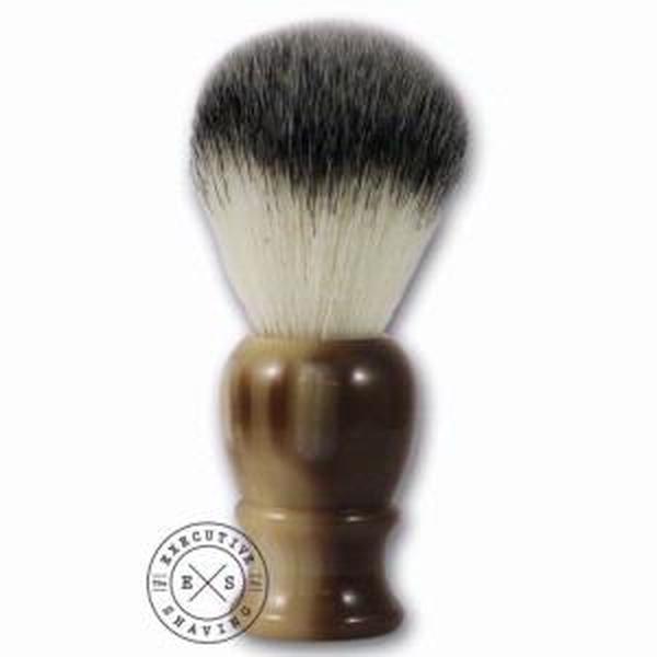 Executive Shaving Synthetic Hair Shaving Brush - Faux Horn Executive Shaving Synthetic Hair Shaving