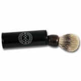 Executive Shaving Mini Travel Shaving Brush in Horn
