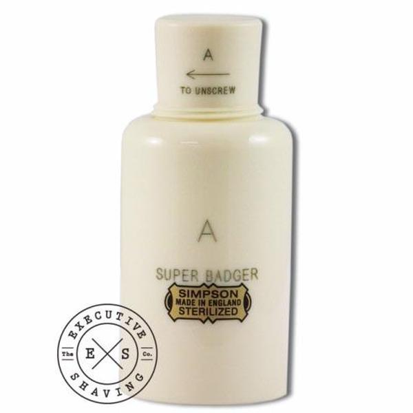 Simpsons Major A Super Badger Hair Shaving Brush in Imitation Ivory