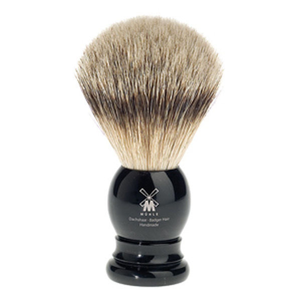 Muhle Buffalo Horn Silvertip Shaving Brush (Small)
