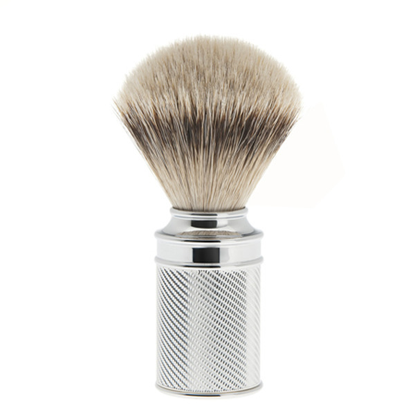 Muhle Chrome Handle Silvertip Shaving Brush