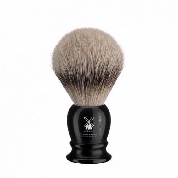 Muhle Silvertip Black Badger Hair Brush (Large)