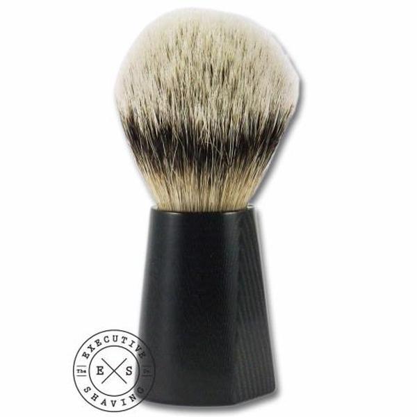 Merkur Silvertip Imitation Black Pine Shaving Brush