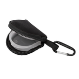 Retain-Itâ„¢ - Black Neoprene with Black Zipper and Carabiner