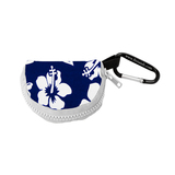 Retain-Itâ„¢ - Hawaiian Print Neoprene with White Zipper and Carabiner